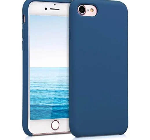 kwmobile Cover Compatibile con Apple iPhone 7/8 / SE (2020) - Custodia in Silicone TPU - B...