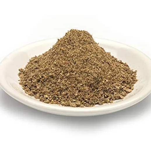 Polvere proteica di semi di lino bio - 1 kg - 30% proteine ​​vegetali, 40% fibre - sgrassa...