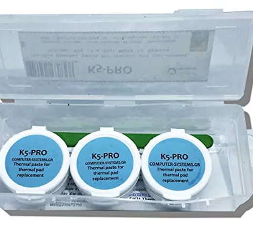 K5 PRO pasta termica viscosa per 60g sostituzione pad termico 3X20g pack compatibile con A...
