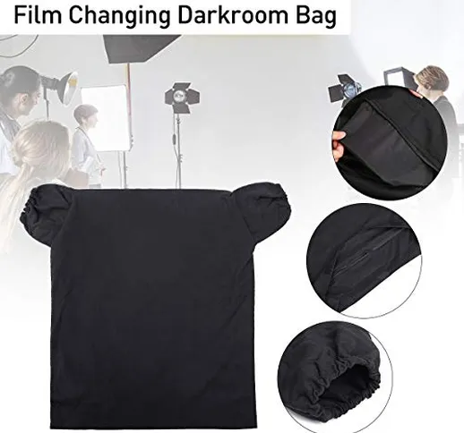Essort Darkroom Bag Pellicola Changing Bag, Foto Cameras Borsa Fasciatoio Portatile per Ca...