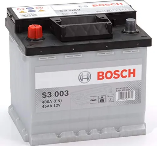Bosch S3 003 Batteria Auto 12V 45Ah 400A/EN