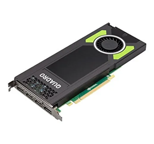 PNY Nvidia Quadro M4000 Scheda Grafica Professionale, CPU GM204 a 773 MHz, 8 GB, PCI Expre...