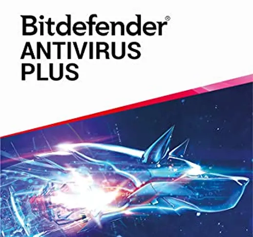 Bitdefender Antivirus Plus | 1 Dispositivo | 12 Mesi | PC | Codice d'attivazione per via e...