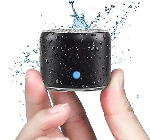 Con Custodia da Viaggio, EWA A106 Mini Altoparlante Bluetooth Portatile Cassa waterproof R...