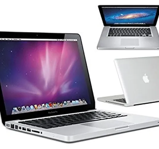Apple MacBook Pro 13,3" Intel Core 2 Duo 2.4 GHZ, 4 GB RAM, 250 GB HDD (Ricondizionato)