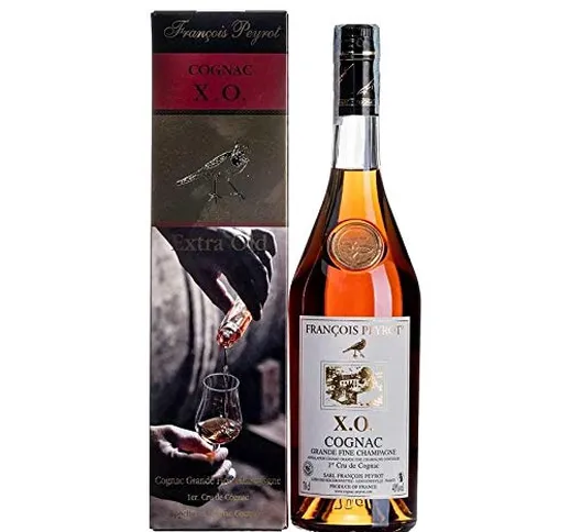 FRANCOIS PEYROT COGNAC XO EXTRA OLD GRANDE FINE CHAMPAGNE 70 CL IN ASTUCCIO