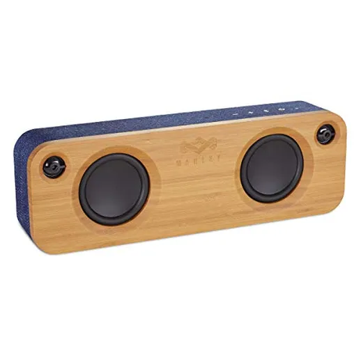 House Of Marley Get Together, Sistema Audio Bluetooth Wireless Portatile, Porta USB per Ca...