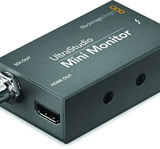 Blackmagic Design UltraStudio Mini Monitor scheda di acquisizione video Thunderbolt
