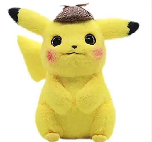 Detective Pikachu Giocattoli di Peluche Giocattoli di Peluche Pokémon Pikachu Bambole Anim...