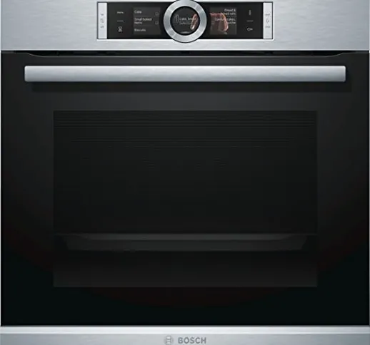 Bosch - Forno ad incasso pirolitico HBG676ES6 finitura acciaio inox da 60cm