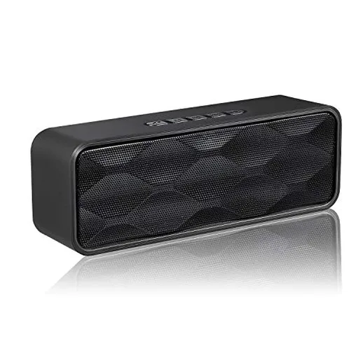 Aigoss Altoparlante Wireless da Esterno, Portatile Con Sistema Bluetooth 4.2, Audio HD e B...