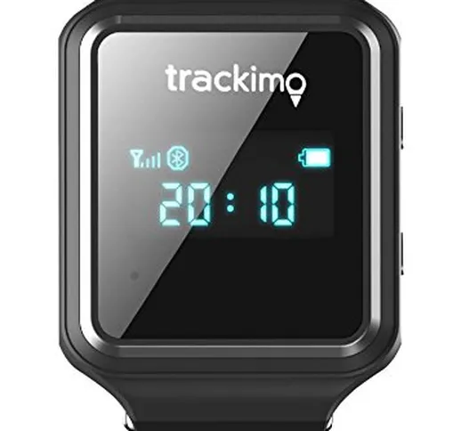 Trackimo Watch 2G - Orologio localizzatore satellitare GPS/GSM/Wi-Fi/Bluetooth con funzion...