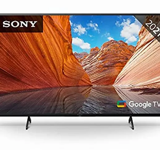 Sony BRAVIA KD65X81J - Smart Tv 65 pollici, 4k Ultra HD LED, HDR, con Google TV (Nero, mod...