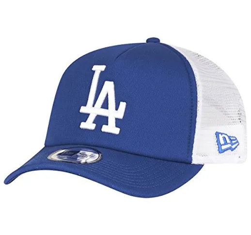 New Era Clean Trucker Los Angeles, Snapback cap Uomo, Light Royal White, OSFA (55.8 cm - 6...