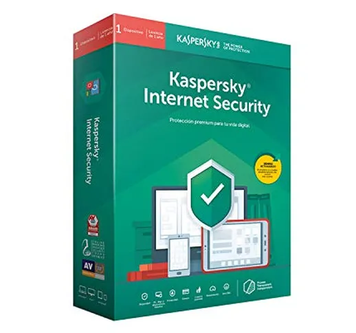 Antivirus Kaspersky Inter security 1U Attach 2019