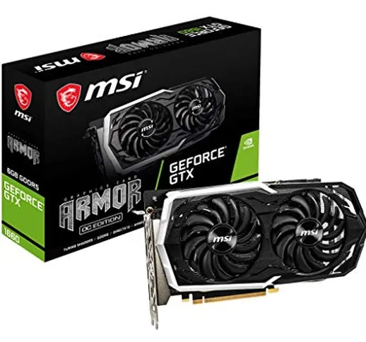 MSI GeForce GTX 1660 ARMOR 6G OC 6 GB GDDR5