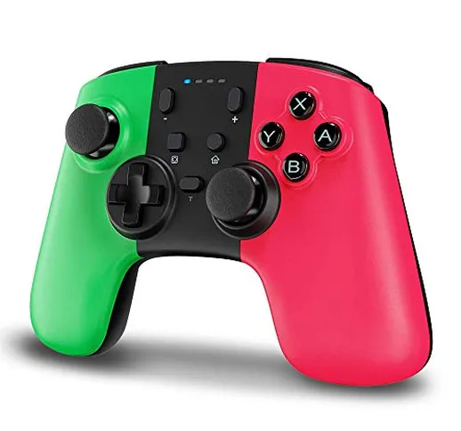 STOGA Controller per Nintendo Switch, Bluetooth Wireless Switch Pro Controller con batteri...