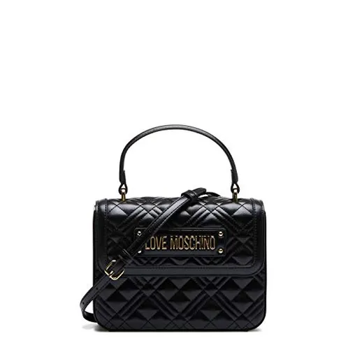 Love Moschino JC4306PP0BKA0, BORSA A SPALLA Donna, Nero, Normale