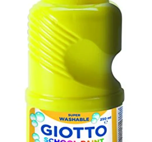 Giotto – ognuna con diversi effetti e finiture, Bottiglia 250 ml, diversi colori Tempera d...