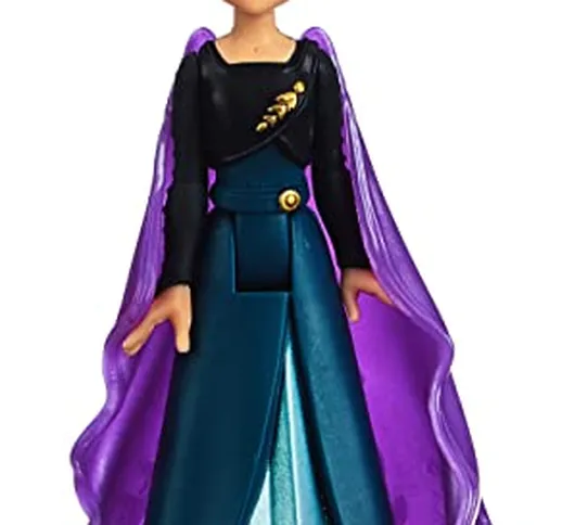 Disney Hasbro Frozen Regina Anna Piccola bambola con mantello rimovibile ispirata al film