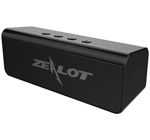 Altoparlante Bluetooth Portatili,Zealot S31 Cassa Bluetooth 5.0 Speaker Wireless Stereo Su...