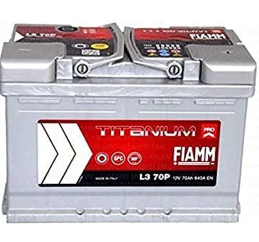 Batteria Auto Fiamm L370P Titanium Pro 70Ah 640A