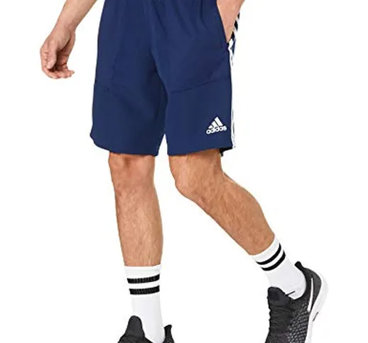 adidas Breve Girato 19, Pantaloncini Uomo, Blu (Dark Blue/White), M