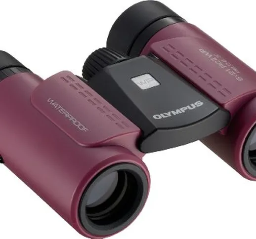 Olympus 8X21 RC II WP Binocolo Amatoriale Impermeabile, Magenta