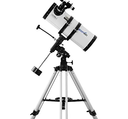 Zoomion Telescopio Gravity 150/750 EQ Telescopio con riflettore telescopio astronomico con...