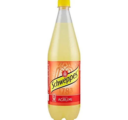 Schweppes Bibita Analcolica Gassata, Agrumi, 1L