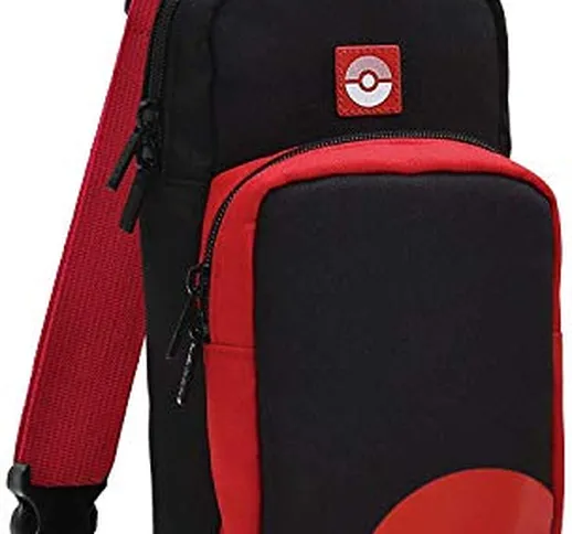 Hori Borsa A Tracolla per Switch Trainer Pack (Pokéball) - Ufficiale Nintendo e Pokémon -...