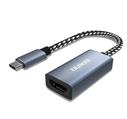 Adattatore da USB C a HDMI 4K, adattatore BENFEI da Thunderbolt 3 a HDMI compatibile con M...