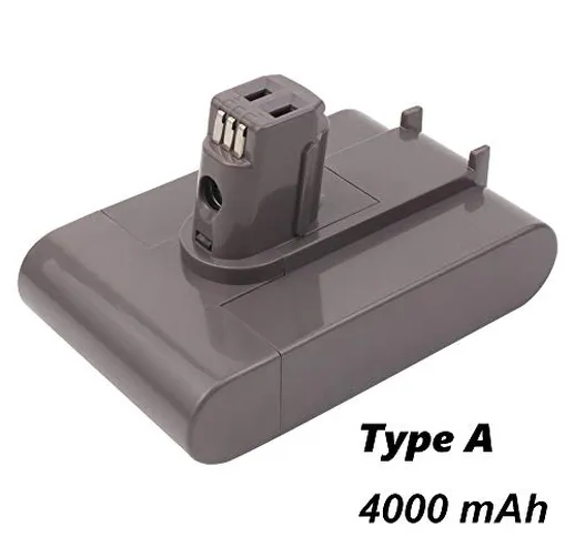 Van, Batteria di Ricambio Tipo A, 22,2 V, 4000 mAh, per aspirapolvere Dyson DC35, Batteria...