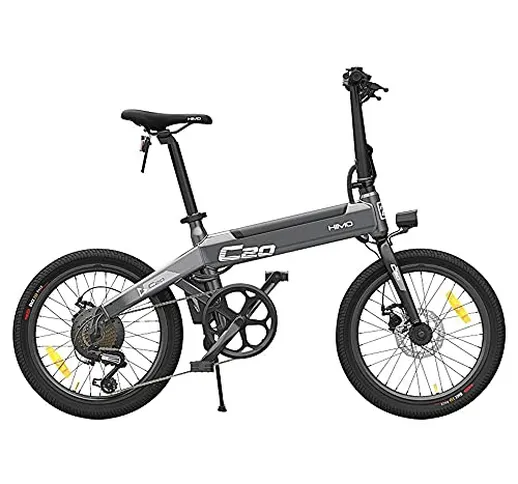 HIMO C20 Bicicletta Elettrica per Adulti, Mountain Bike, Bici Elettrica da 20 Pollici/E-bi...