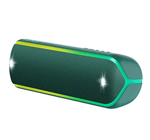 SRS-XB32 - Speaker Wireless Portatile con Extra Bass, Impermeabile e Resistente alla Polve...