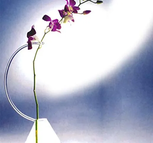 Massimo Lunardon – Design unico vaso orchidea. Soffiato a mano arte vetro unico
