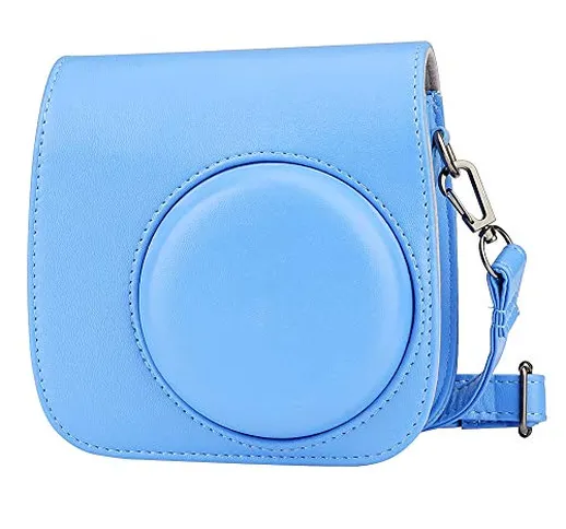 Cpano Mini Borsa per fotocamera in pelle PU per Fujifilm Instax Mini 11/Mini 9/Mini 8/ fot...