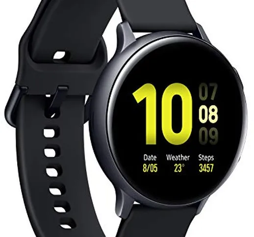 Samsung Galaxy Watch Active 2 (Bluetooth) 44Mm, Aluminum, Nero