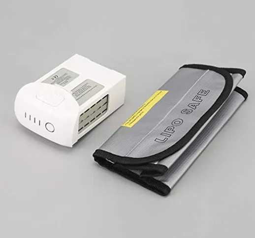 JICHUIO 15.2V 5870mAh Sostituzione intelligente della batteria LiPo di volo di ricambio co...