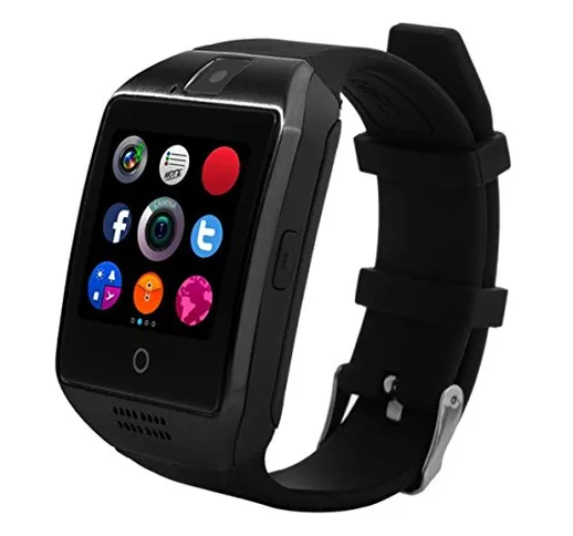 KXCD Bluetooth Smart Watches Q18 con fotocamera per Android Phone IOS iphone Huawei Samsun...
