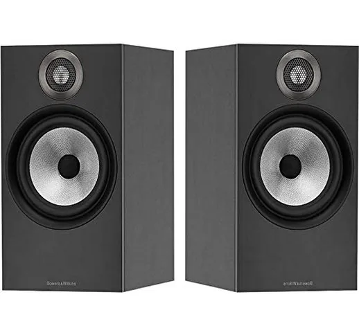 Bowers & Wilkins 607 - Scatole acustiche da scaffale, 2 pezzi, colore: nero