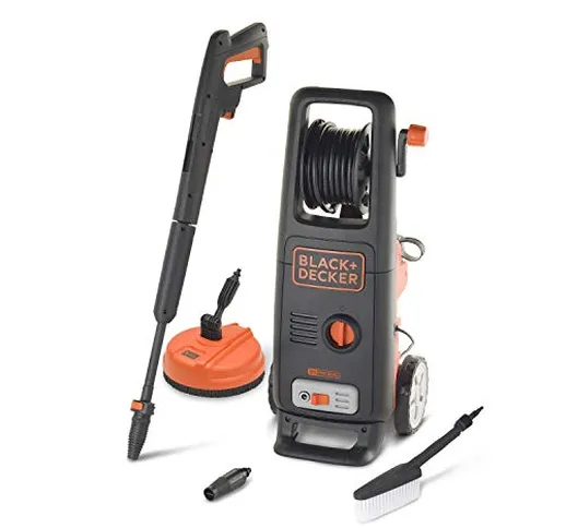 Black+Decker BXPW1800XE Idropulitrice ad Alta Pressione (1800 W, 135 bar, 440 l/h) con Pat...