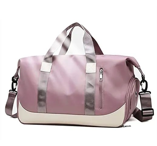 Keyck Borsa Sportiva, Borsoni da Palestra per Donna e Uomo con Scomparto per Scarpe e Scom...