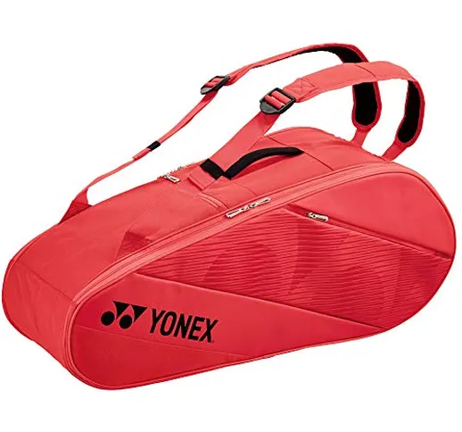 YONEX 82026 - Borsa per Racchette Active 6, Rosso