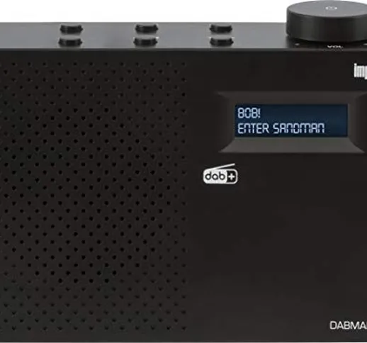 Imperial DABMAN 14 - Radio digitale portatile (DAB+, DAB, FM, display LCD, funzionamento a...