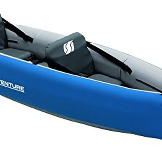 Sevylor Adventure Kit Kayak Mare Gonfiabile, 2 Posti, 314 x 88 cm