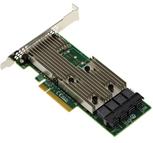 KALEA INFORMATIQUE - Scheda controller PCIe 3.0 SAS + SATA, 12 GB, 16 porte interne, OEM 9...