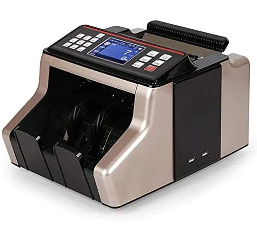Big Shark Denaro Banco Cassa rilevamento contatore Automatico contraffazione con UV/MG/IR/...