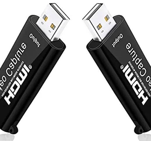 Scheda di acquisizione video HDMI in streaming da HDMI a USB2.0, Registrazione tramite vid...