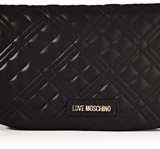 Love Moschino Collezione Autunno Inverno 2021, Borsa A Spalla Donna, Nero, Unica